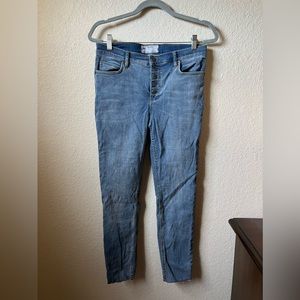 Free People Stretchy Button-Up Jeans!!